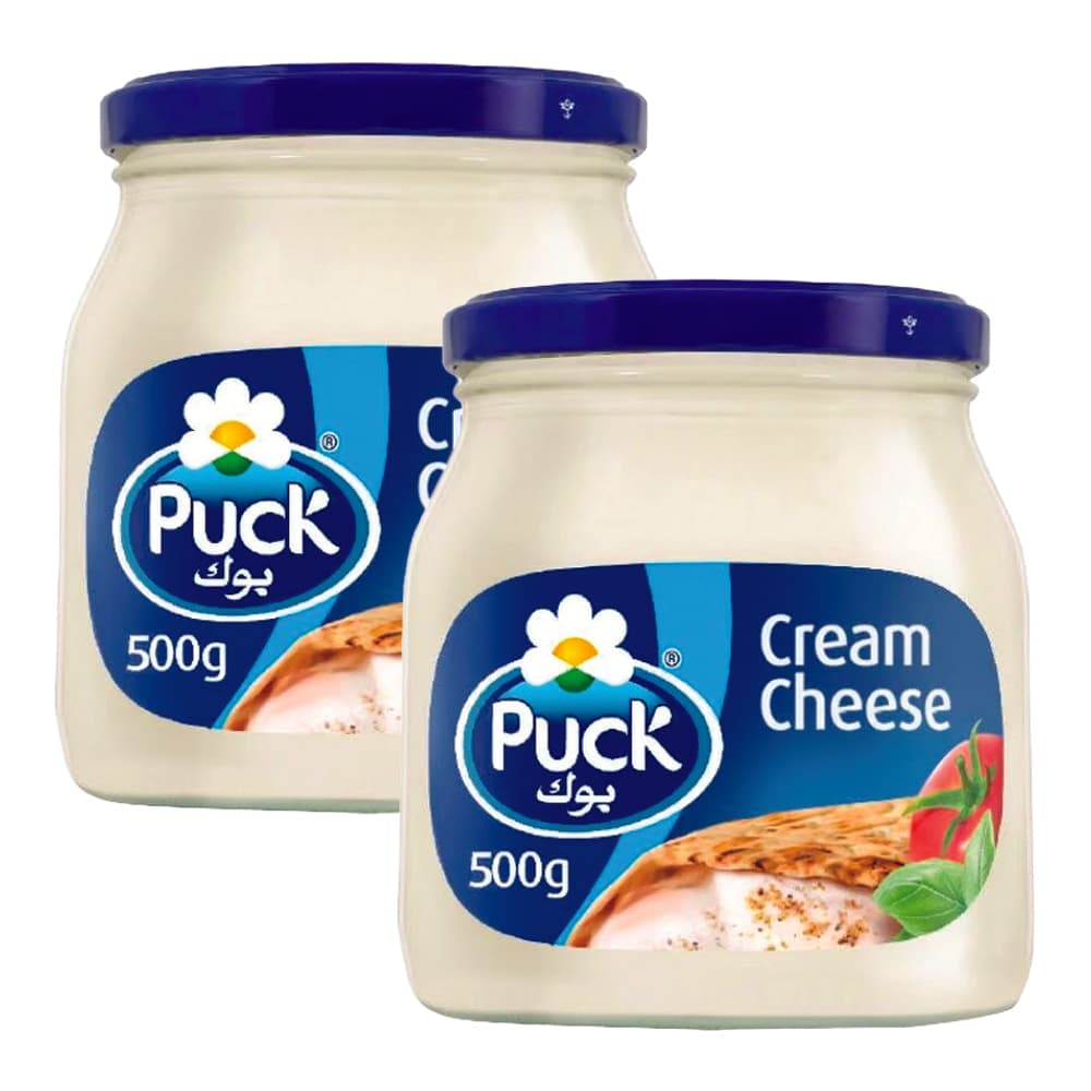 Puck Organic Glass Jar Cheese 500 g