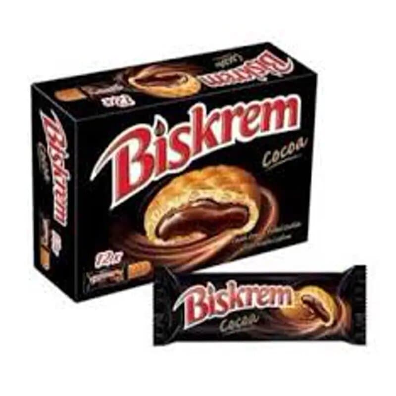 Ulker Biskrem W/Cocoa Cream 12 x 36 g