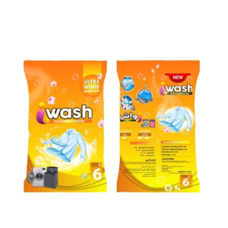 I Wash Detergent Powder 6 Kg Pouch