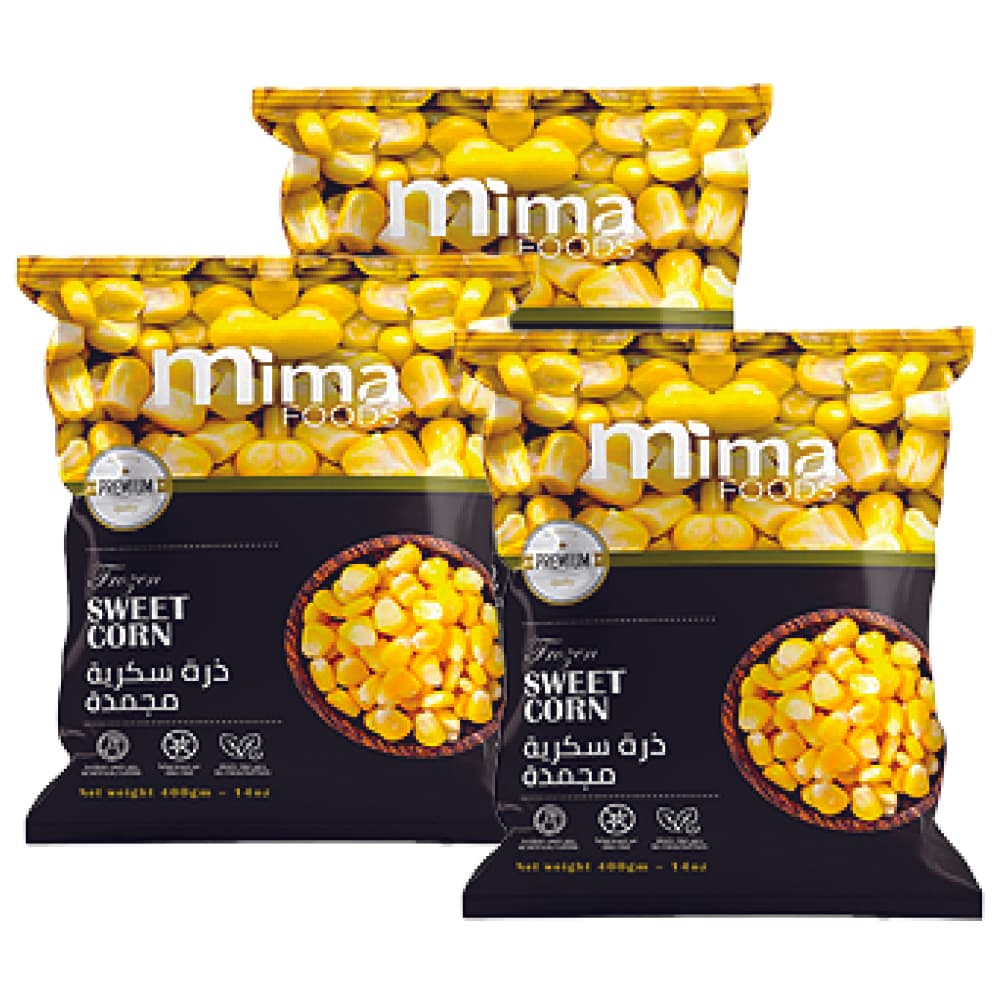 Mima Frozen Sweet Corn 3 x 400 g