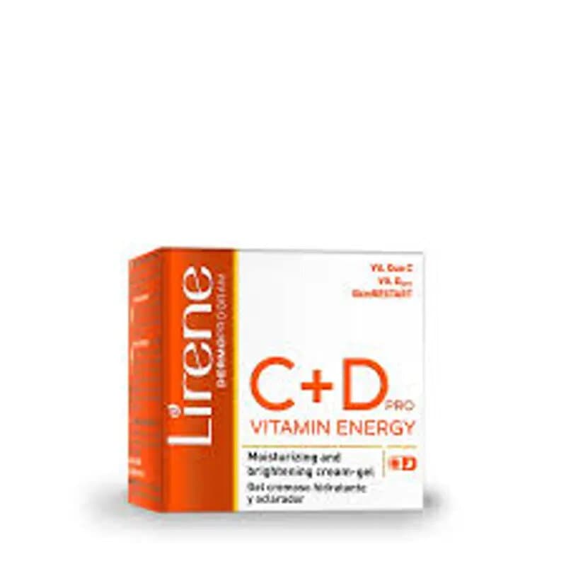 Lirene Vitamin C + D Pro Moistrizng Crm 50 mL 1 + 1 Free