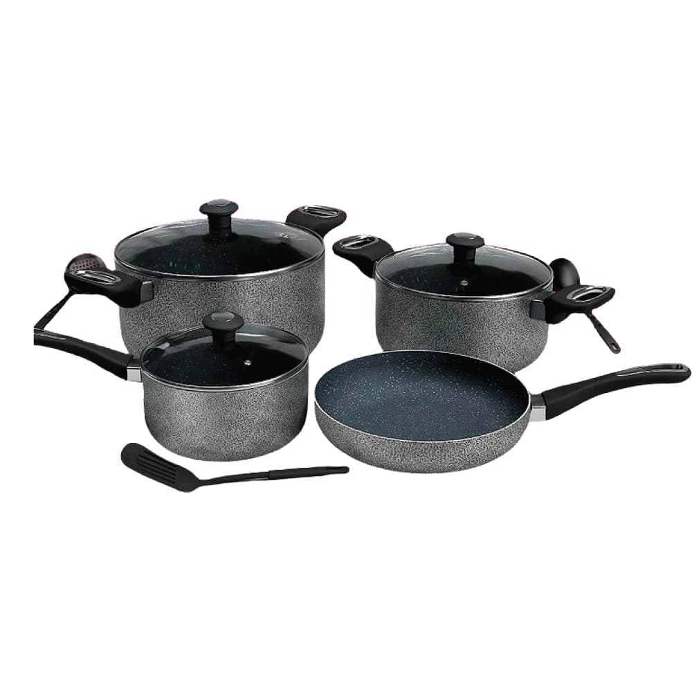 Chambiko 10 Pcs Cmb 9205 Granite Cookware