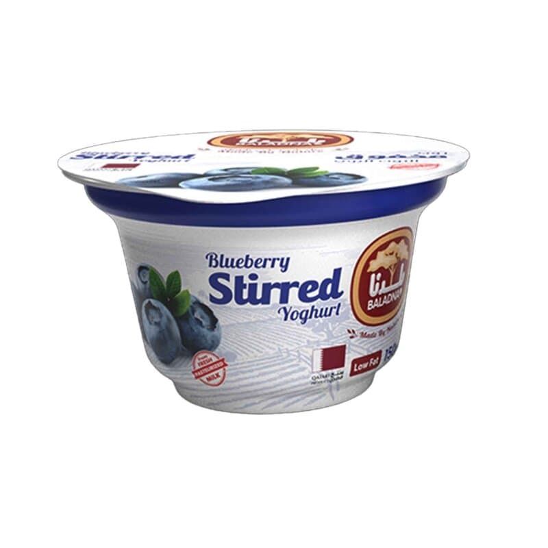 Baladna Blueberry Stirred Yoghurt 150 g