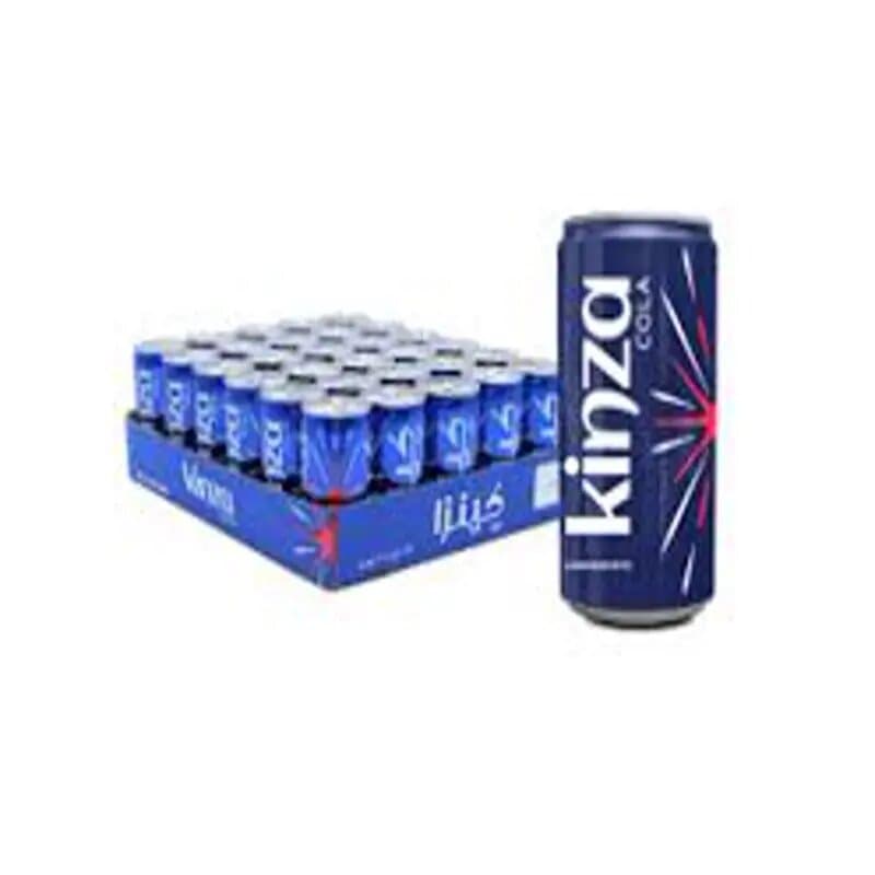 Kinza Cola Carbonated Drink Can 30 x 185 mL