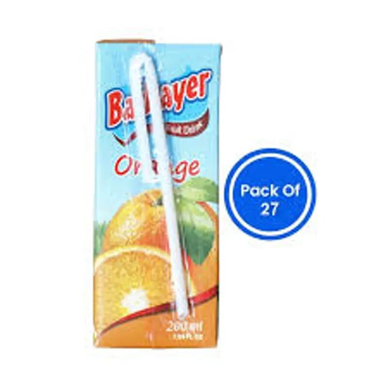Bashayer Juice Tetra Pack Assorted 27 x 200 mL