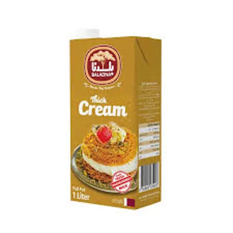 Baladna Ll Thick Cream Full Fat 1 L (gaimer)