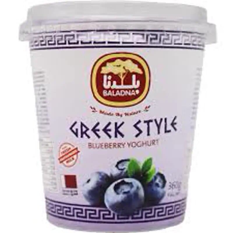 Baladna Blueberry Greek Yoghurt 360 g