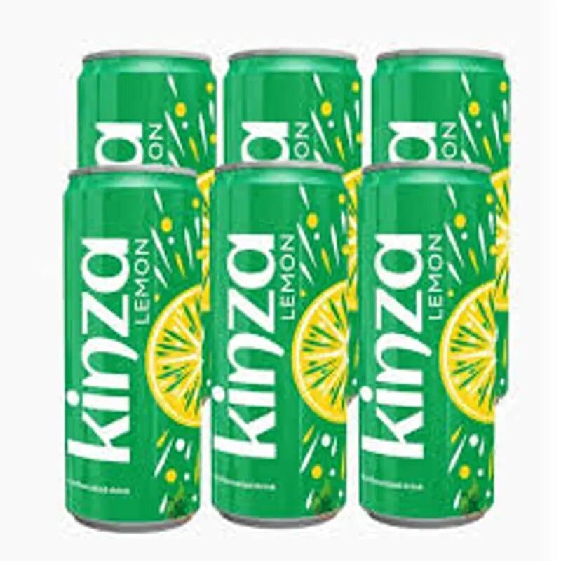 Kinza Carbonated Drink Assorted 6 x 250 mL