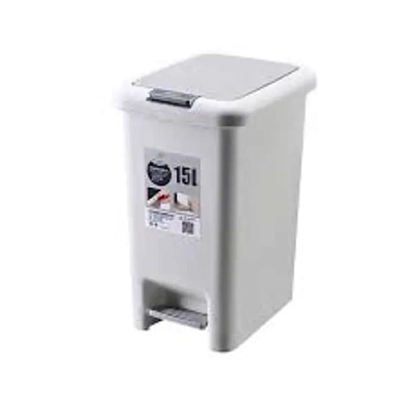 Ts Waste Bin With Dual Lid Opening 15 L