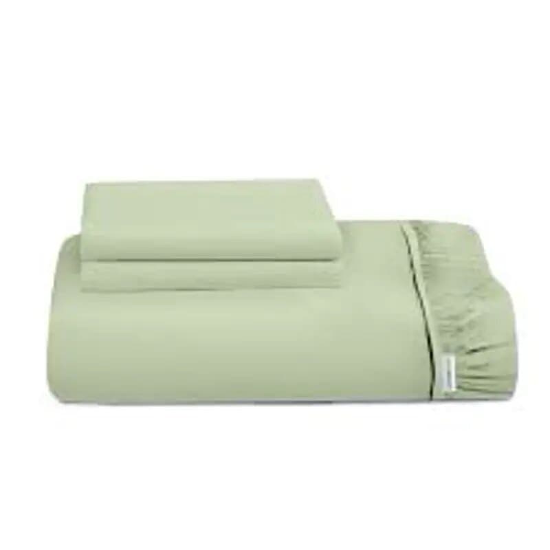 Royal Green Hl-rg-11 Fitted Sheet + P Case Box