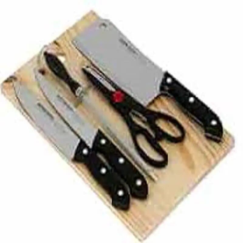 Cutting Board + Knife Set Ie-53237