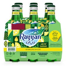 Rayyan Sparkling Water Lemon Flav 250 mL X 6
