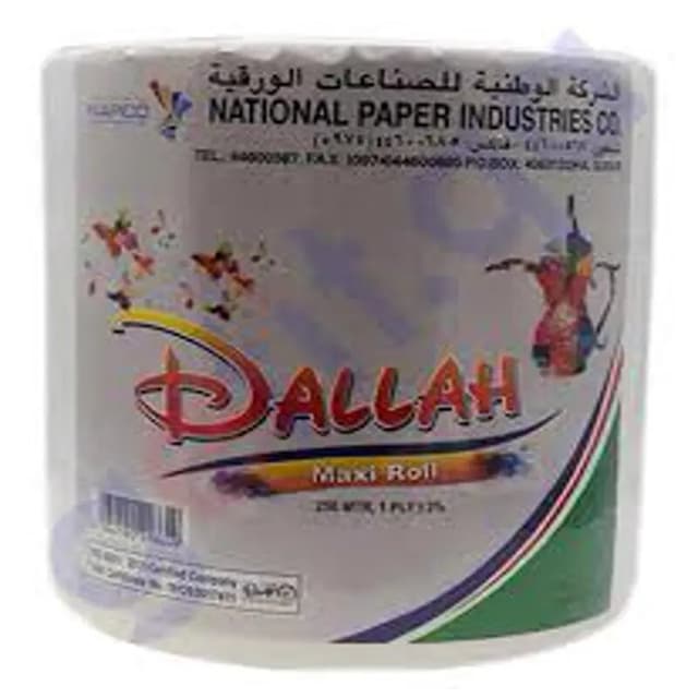 Dallah Maxi Roll 1 Ply Twin Pack 250 Mtr
