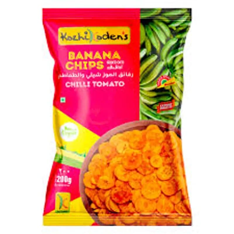 Kozhikoden Banana Chilly Tomato Chips 200 g