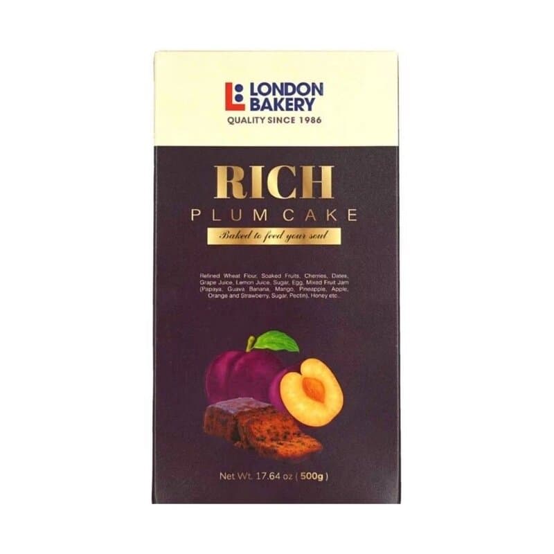London Bakery Rich Plum Cake 500 g