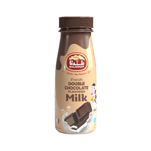 Baladna Full Fat Double Chocolate Flavored Milk 200 mL