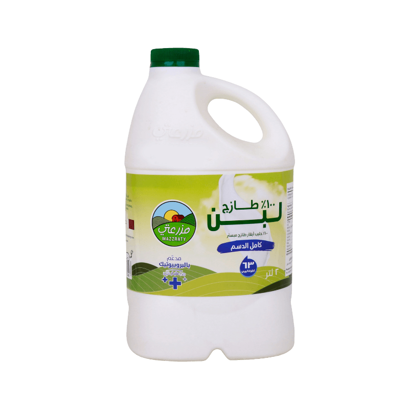 Mazzraty Probiotic Full Fat Laban 2 L