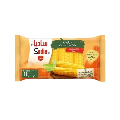 Sadia Frozen Corn Cob Poly 1 Kg