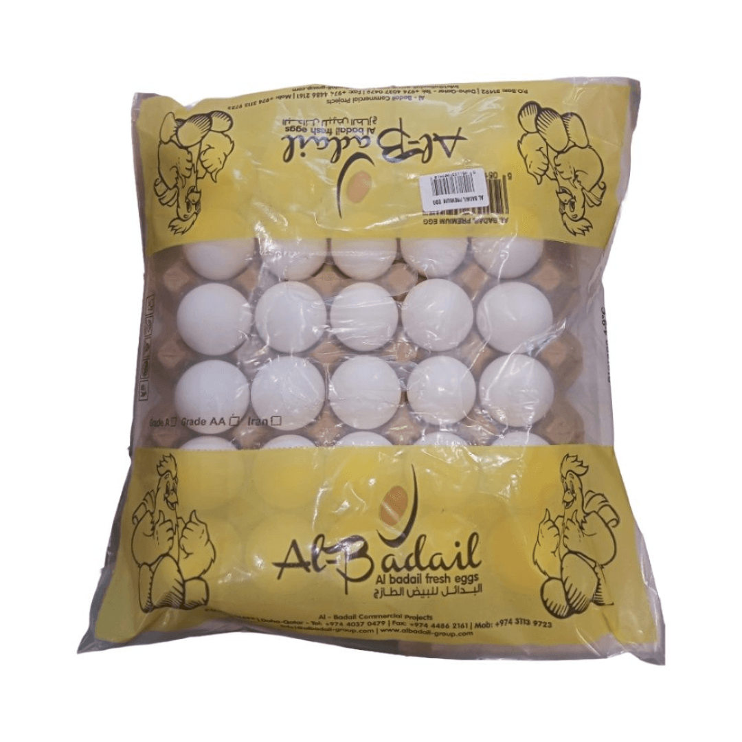 Al Badail Premium White Eggs 30 Pc