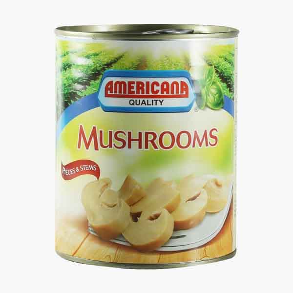 Americana Pieces Stems Mushroom 850 g
