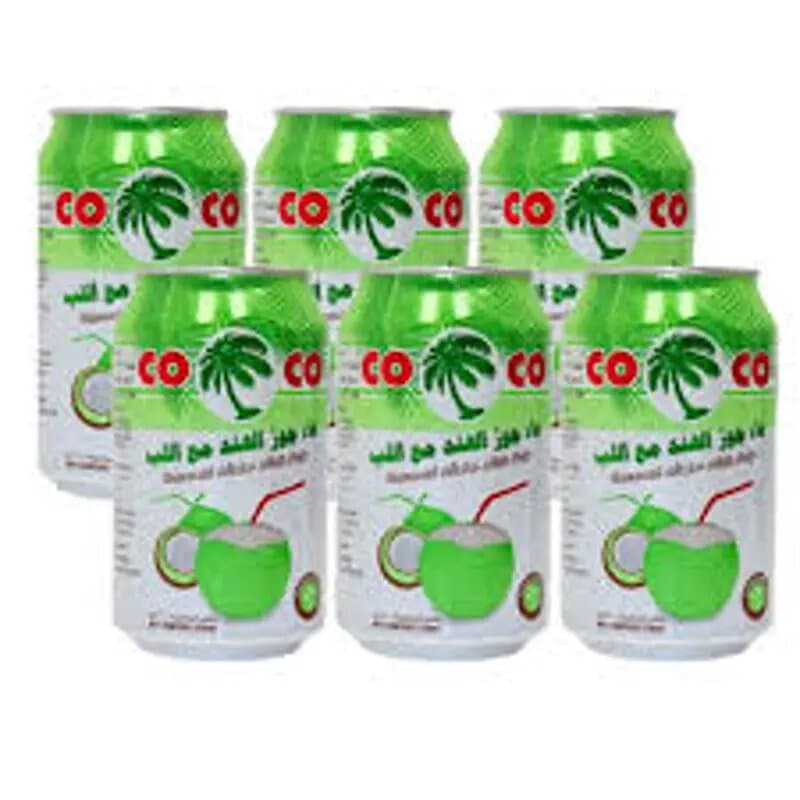 Coco Coconut Juice W/Pulp 6 x 310 mL