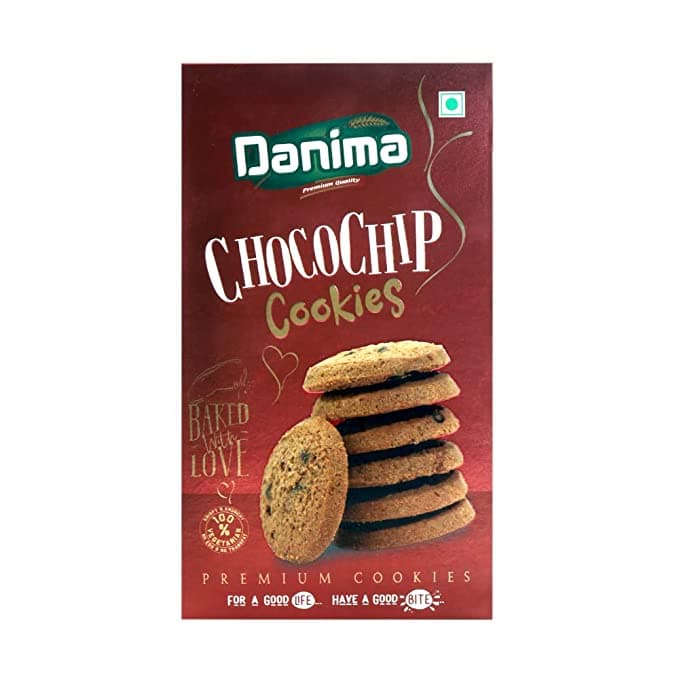 Danima Chocolate Chip Cookies Box 250 g