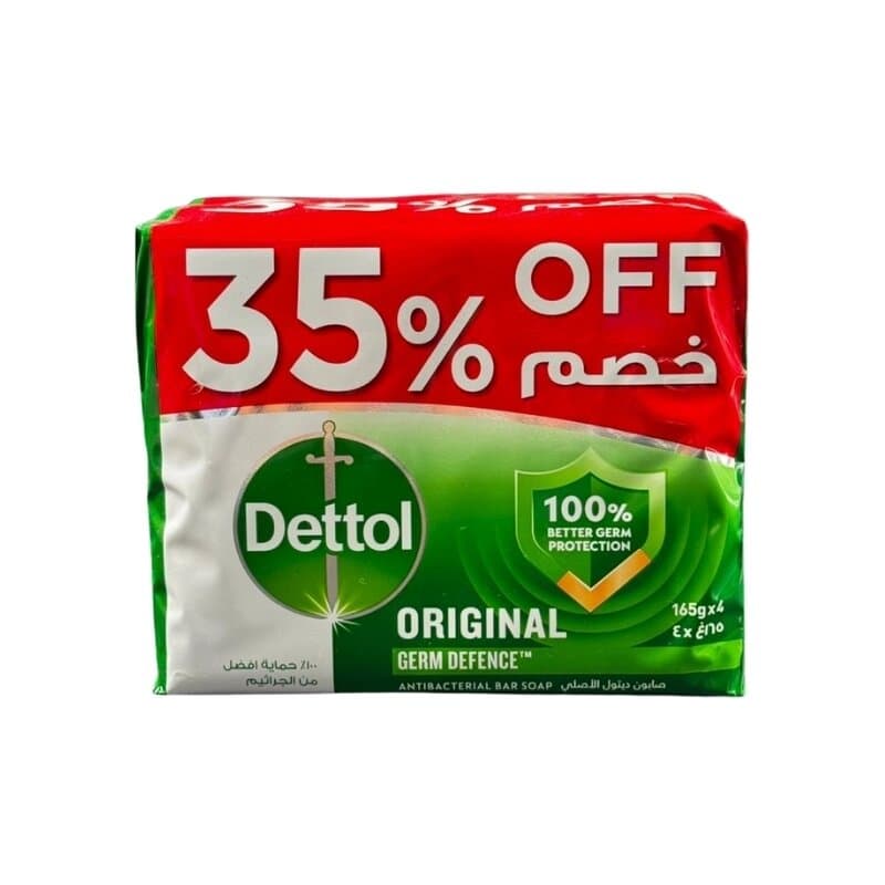 Dettol Soap Original 4 x 165 g