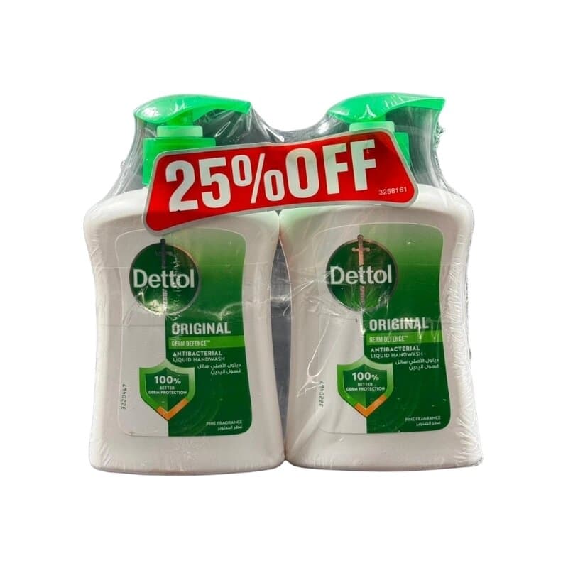 Dettol Handwash Original Refill 2 x 200 mL