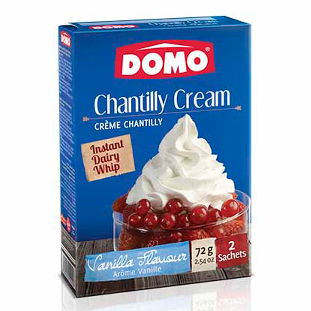Domo Chantilly Vanilla Cream 72 g