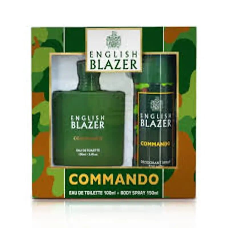 English Blazer Commando Edt 100 mL + Deo 150 mL