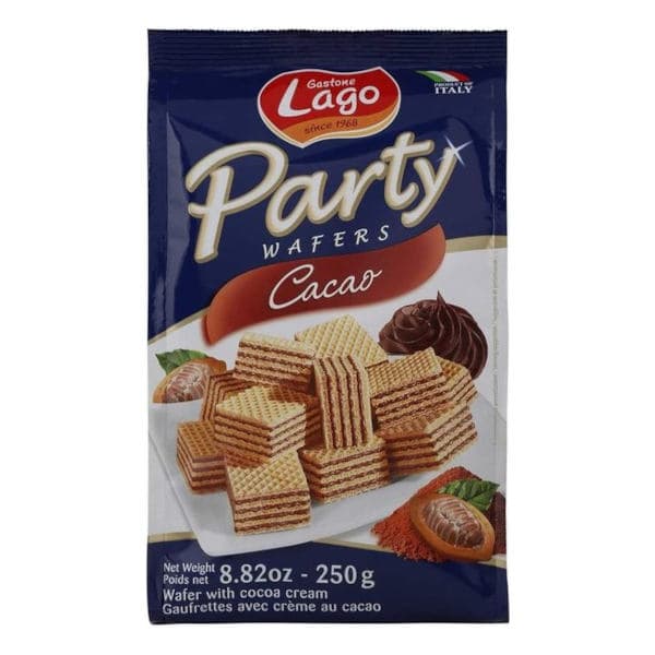 Lago Party Cacao Wafers 250 g