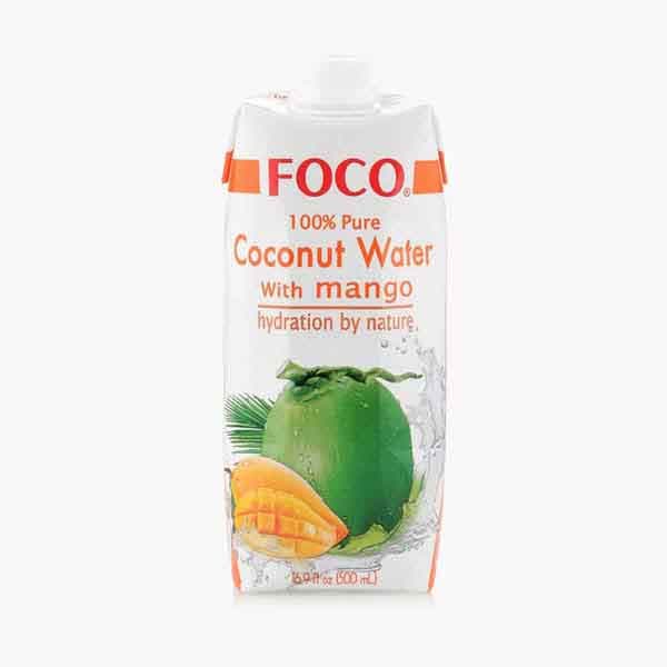 Foco UHT Coconut Water With Mango 500 mL