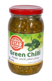 Five Star Green Chilli Pickle 400 g