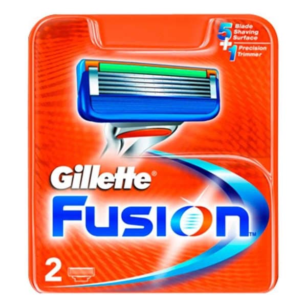 Gillette Fusion Manual Catridge 2 Pc