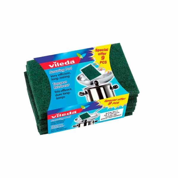 Glitzi Scouring Pads 9 Pc