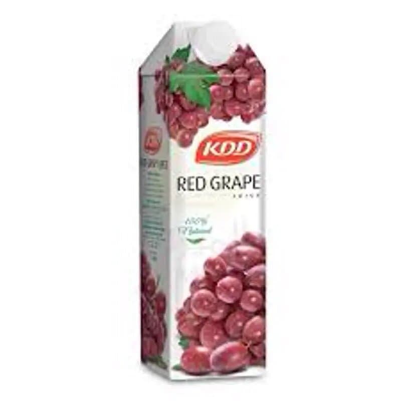 Kdd Red Grape Juice 1 L