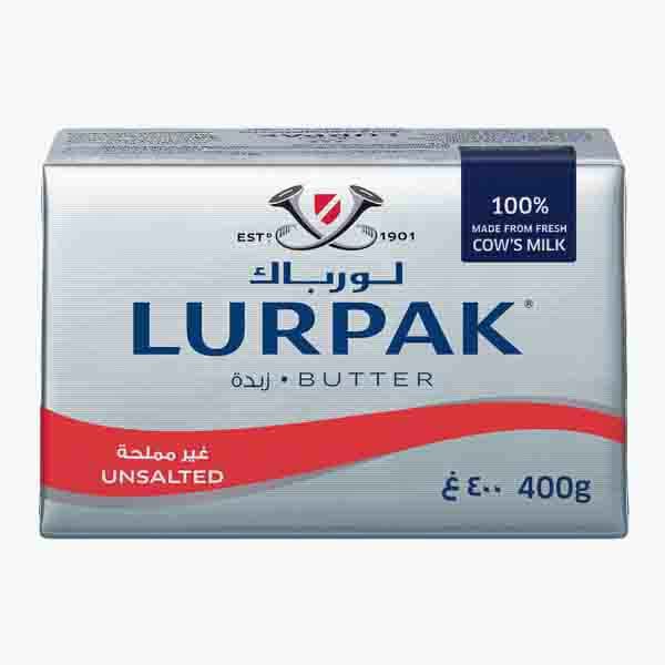 Lurpak Unsalted Butter 400 g