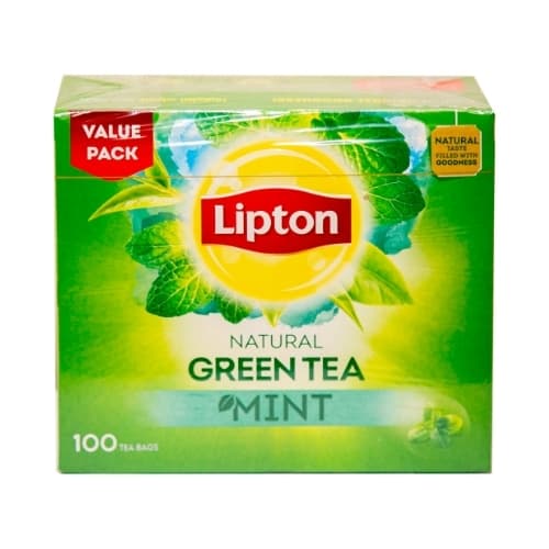 Lipton Green Mint Tea Bag 100S