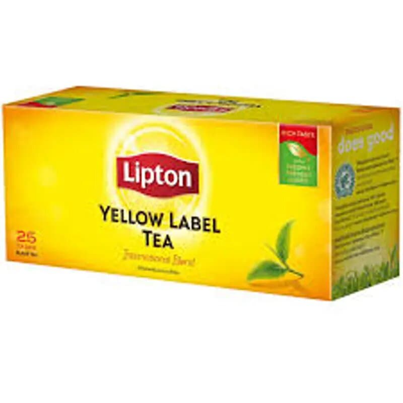 Lipton Yellow Label Tea Bags 25 Pc