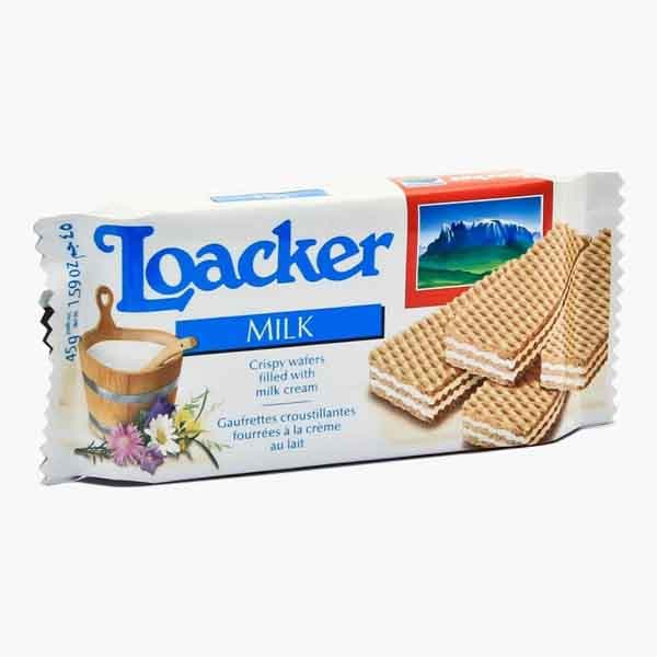 Loacker Classic Milk Wafer 45 g