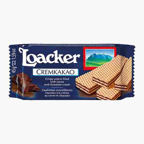 Loacker Cremkakao Wafer 45 g