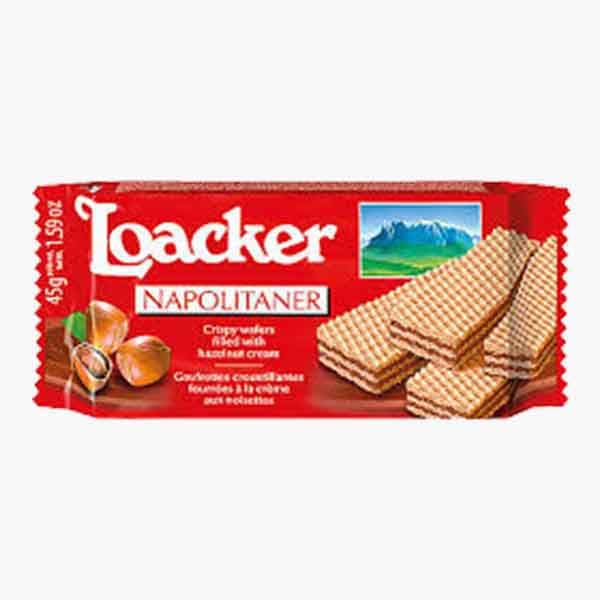 Loacker Napolitaner Wafer 45 g