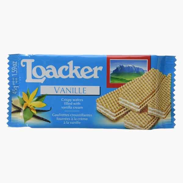 Loacker Vanilla Wafer 45 g