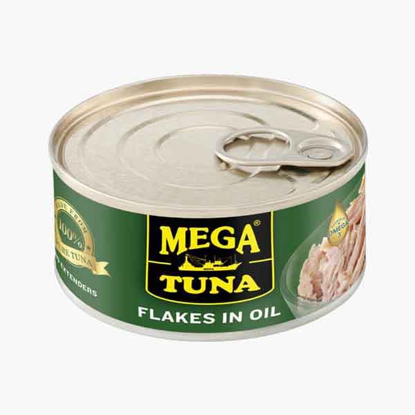 Mega Tuna Flakes In Oil 180 g