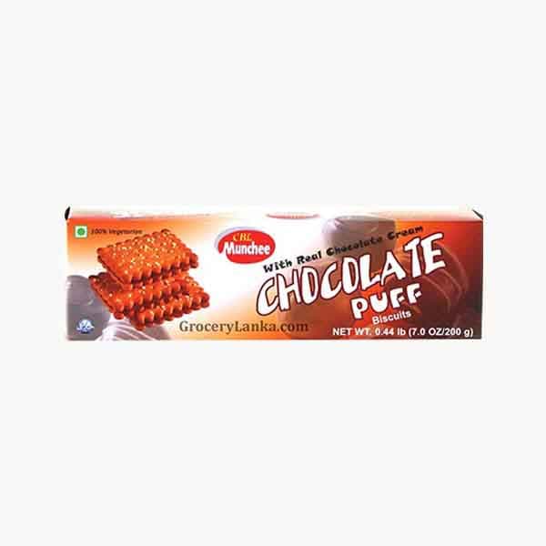 Munchee Chocolate Puff 200 g