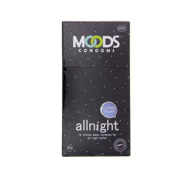 Moods All Night Condoms 12 Pc