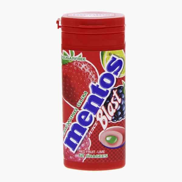 Mentos Pack Bt Red Fruit Lime 24 g
