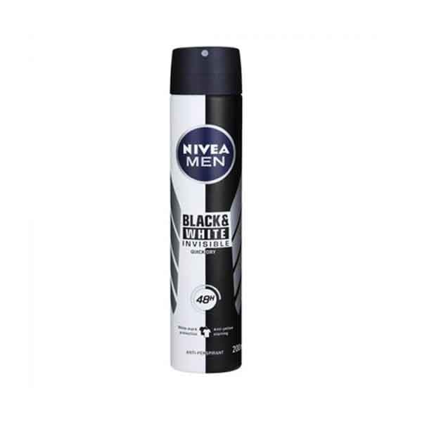 Nivea Black N White Deo Men 200 mL