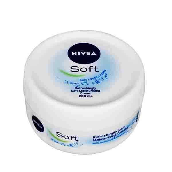 Nivea Soft Face Cream Jar 200 mL