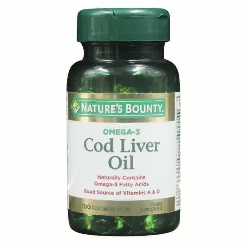 Natures Bounty Cod Liver Oil 100 Pc